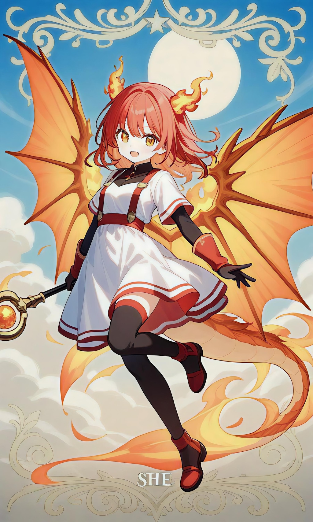 焔翼の少女 - 太陽を纏う者