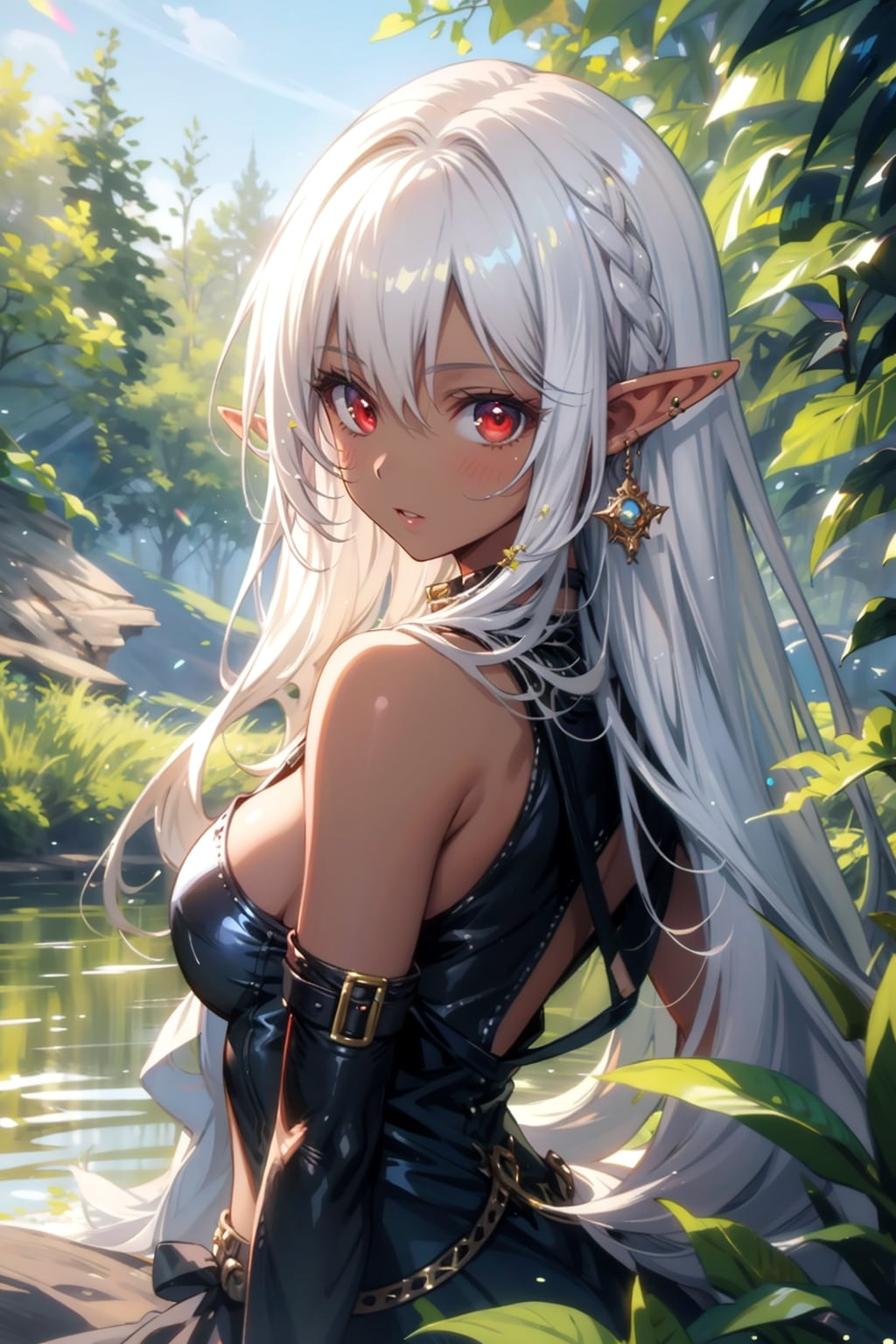 美少女ダークエルフ