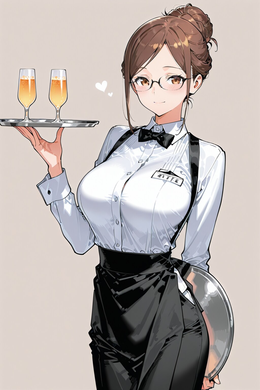 ステキな店員さんの髪型