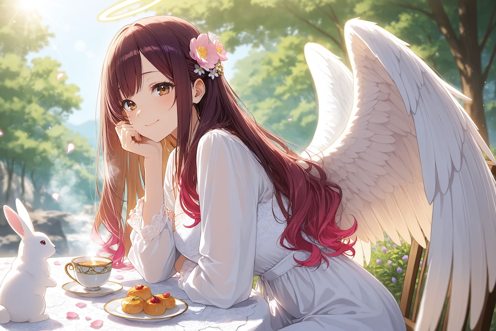 天使さん頑張ります（ガブリエルさん）