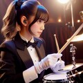 ドラム担当の執事ちゃん 10枚目