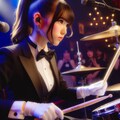 ドラム担当の執事ちゃん 8枚目