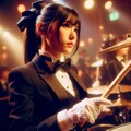 ドラム担当の執事ちゃん 9枚目