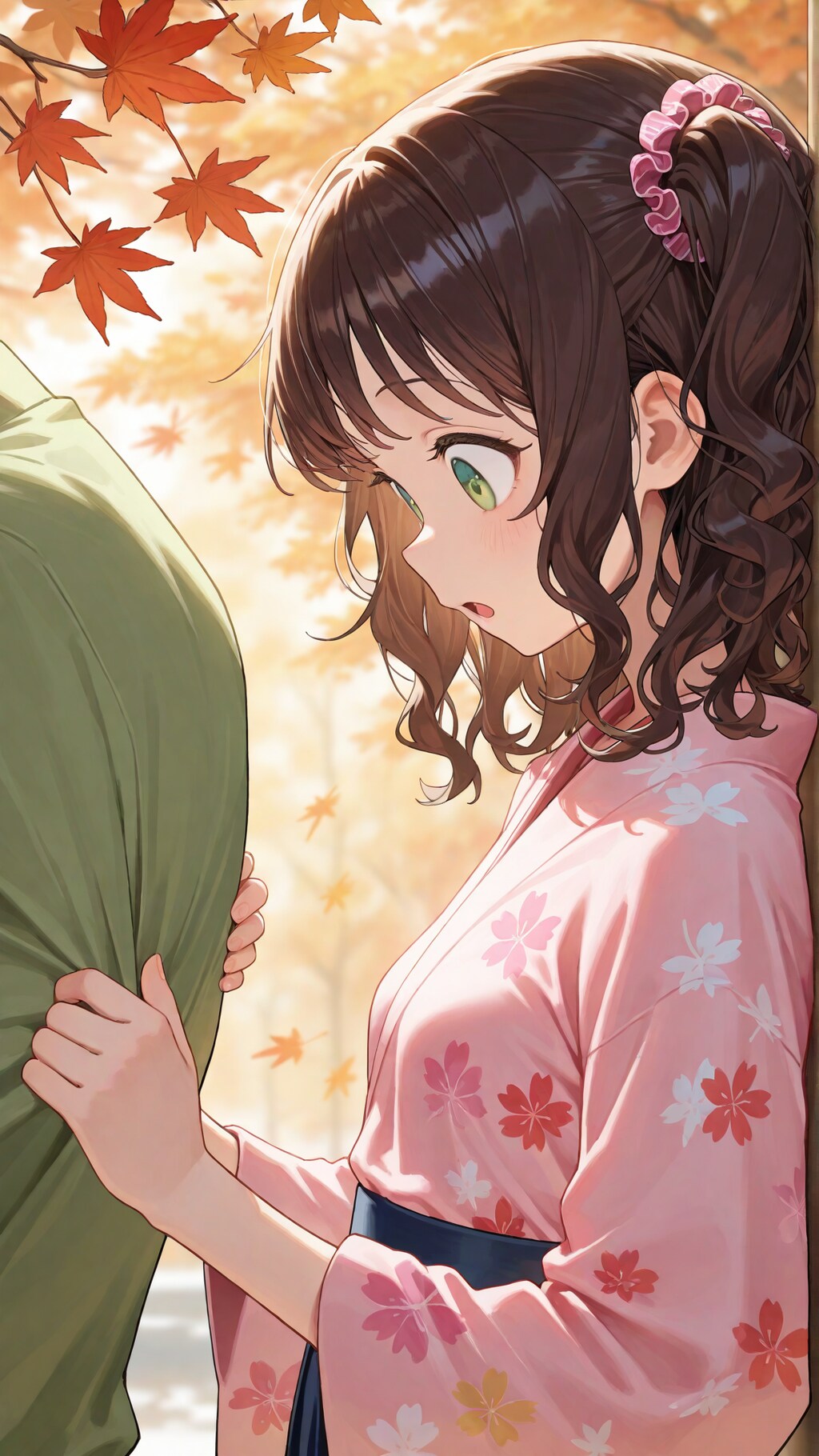 縋りつくホカさん