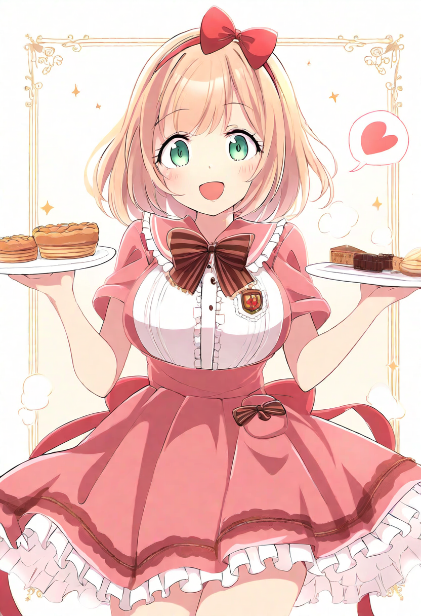 A freshly baked cocoa-colored afternoon | の人気AIイラスト・グラビア