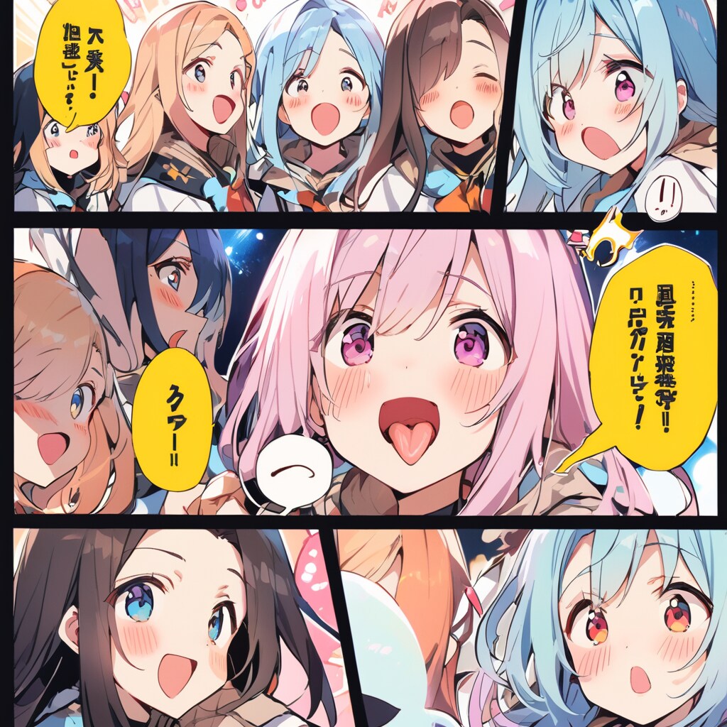 にぎやか | の人気AIイラスト・グラビア