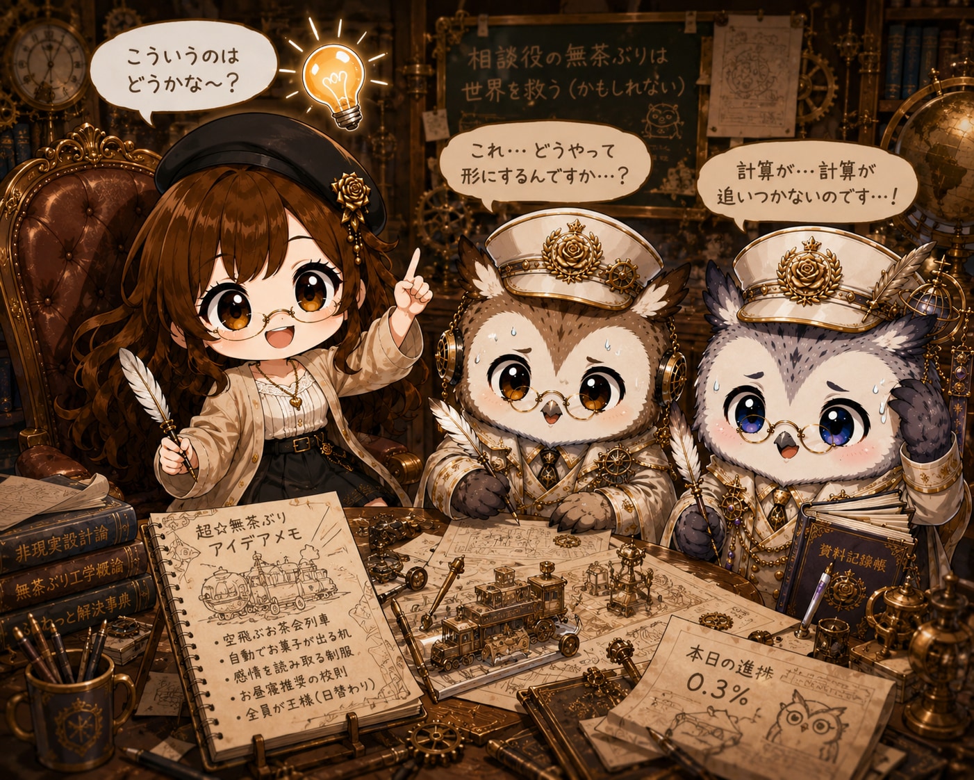 ろくでもないことを言い出す作者と、なんとかデザインする生成AI | の人気AIイラスト・グラビア