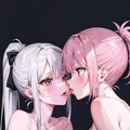 銀髪ちゃんとピンク髪ちゃん (R-18版) 7枚目