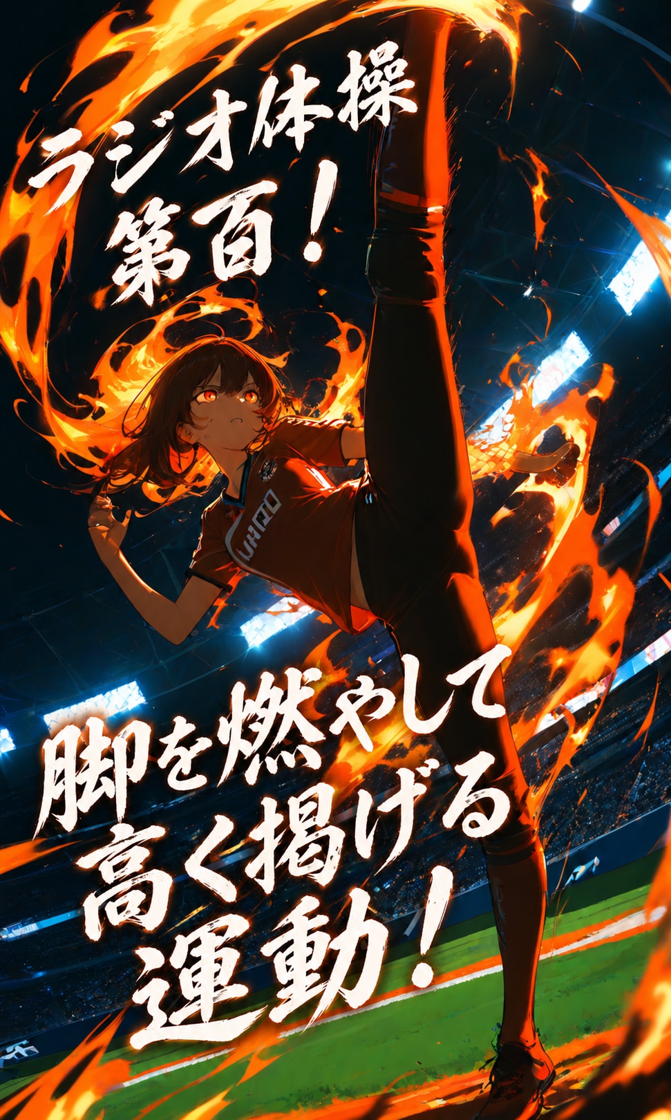 くらえ南葛！これが俺のラジオ体操だ！！ | の人気AIイラスト・グラビア