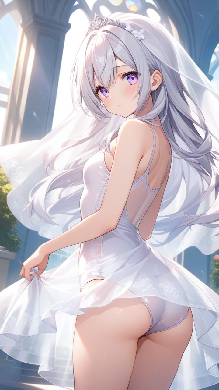 白スク水ウェディングVEGAちゃん