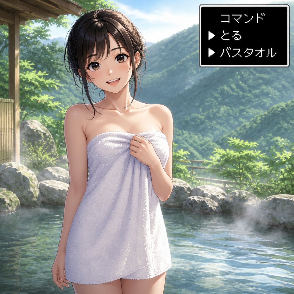 とる-バスタオル
