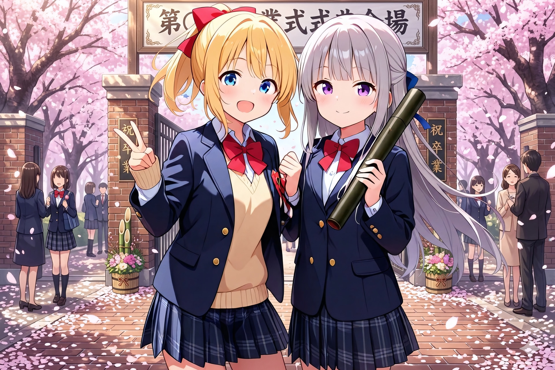 卒業してもいっしょだよ | の人気AIイラスト・グラビア