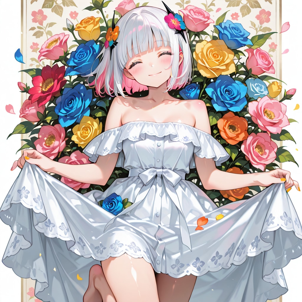 少女と華の比較テスト