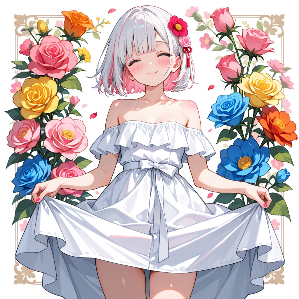 少女と華の比較テスト