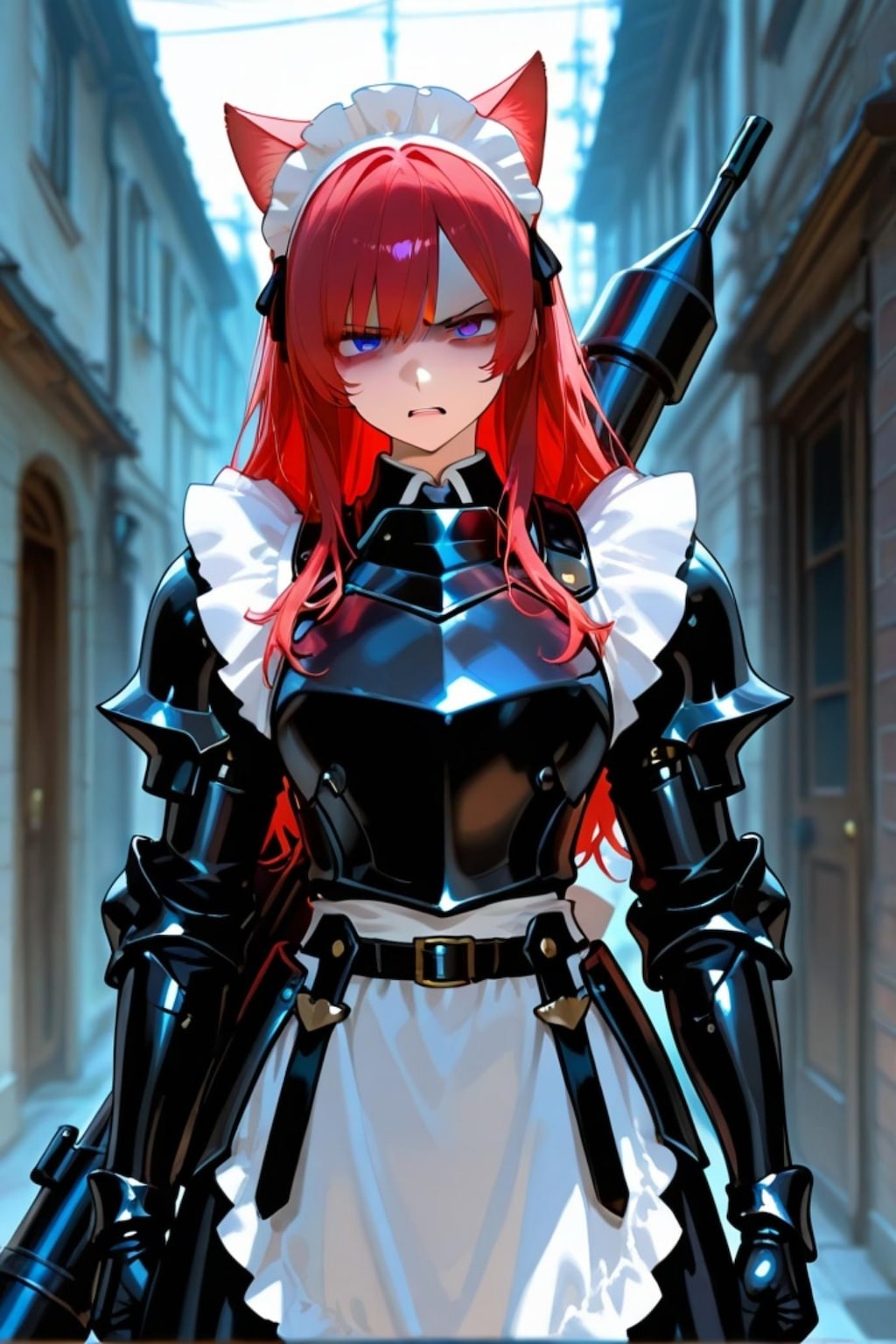 アーマーメイドの赤髪ちゃん