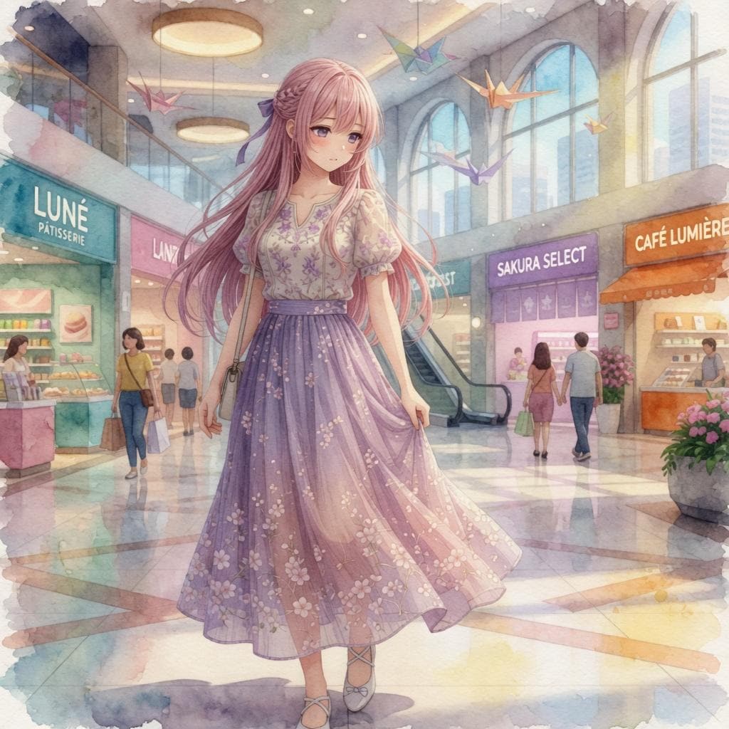 ピンク髪おねーさん