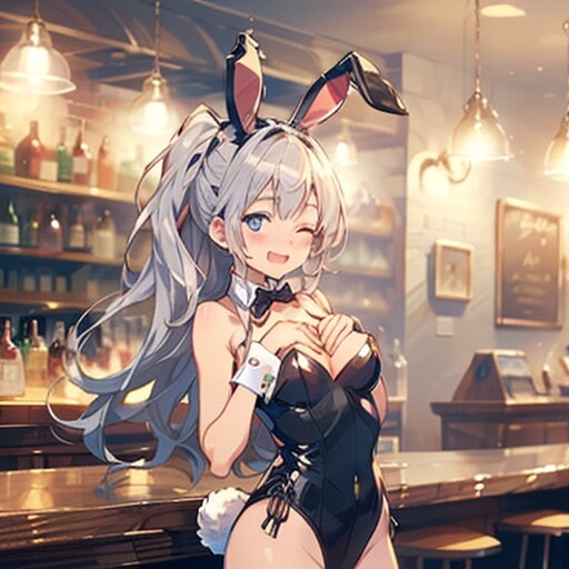 バニーガール×酒場