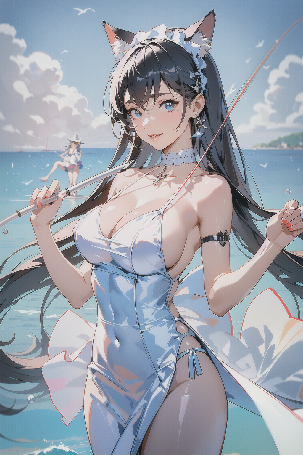 猫娘は機械仕掛けの魚を釣る06