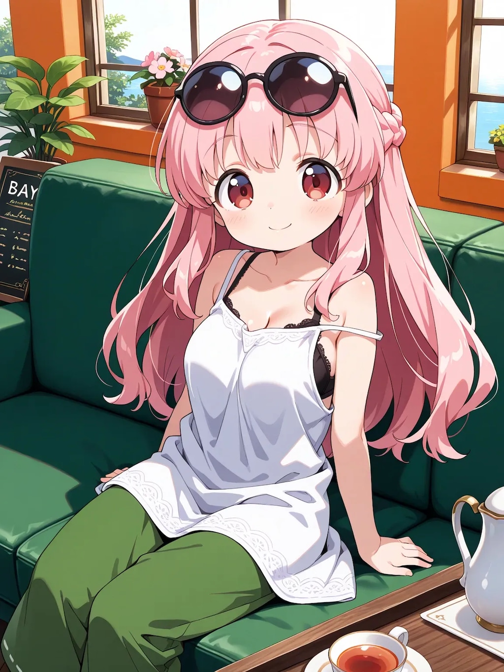 おやつの時間・りなちゃん
