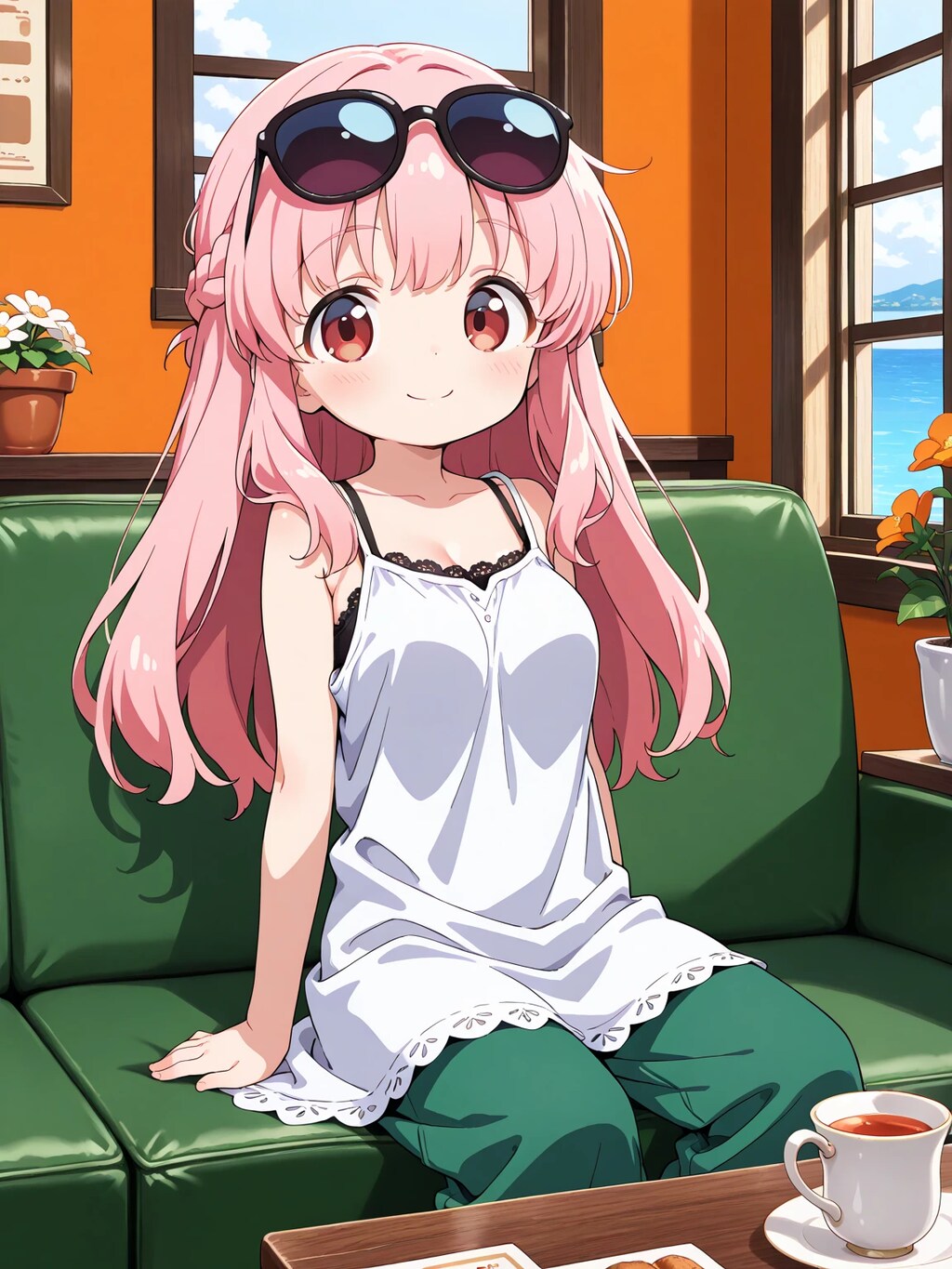 おやつの時間・りなちゃん