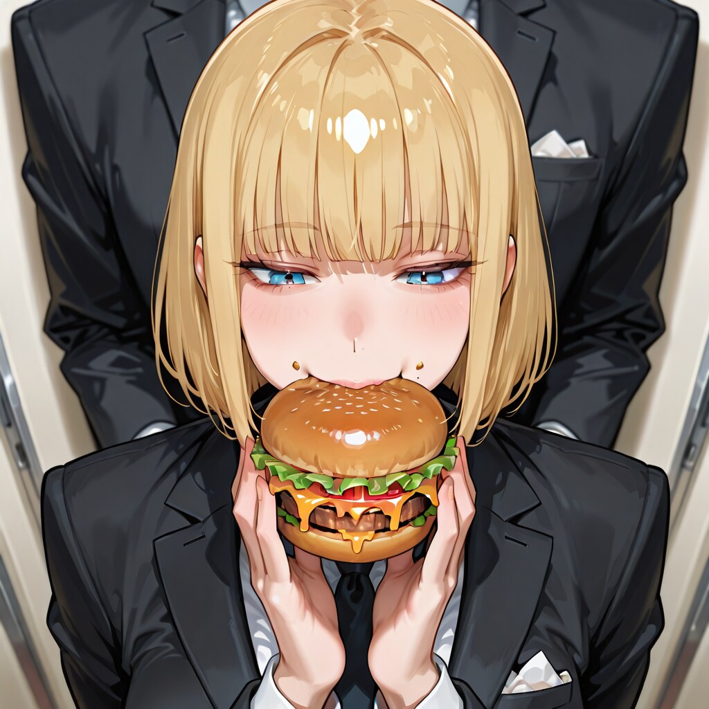日本のハンバーガーが好き