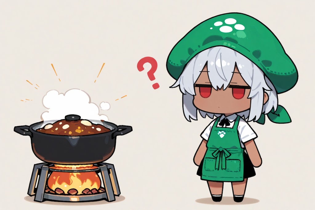 お総菜コーナーのきのこの魔女