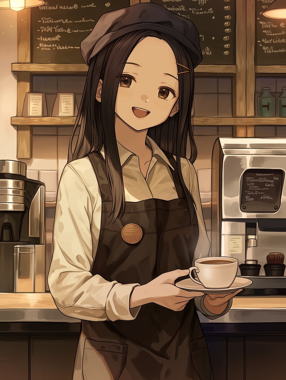 カフェのお姉さん☕✨153 | の人気AIイラスト・グラビア