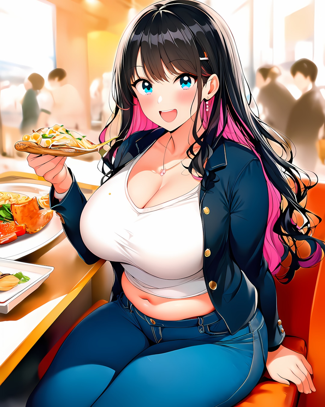 🍽️キャンパスランチ✨プレッピーなリナちゃんとお昼