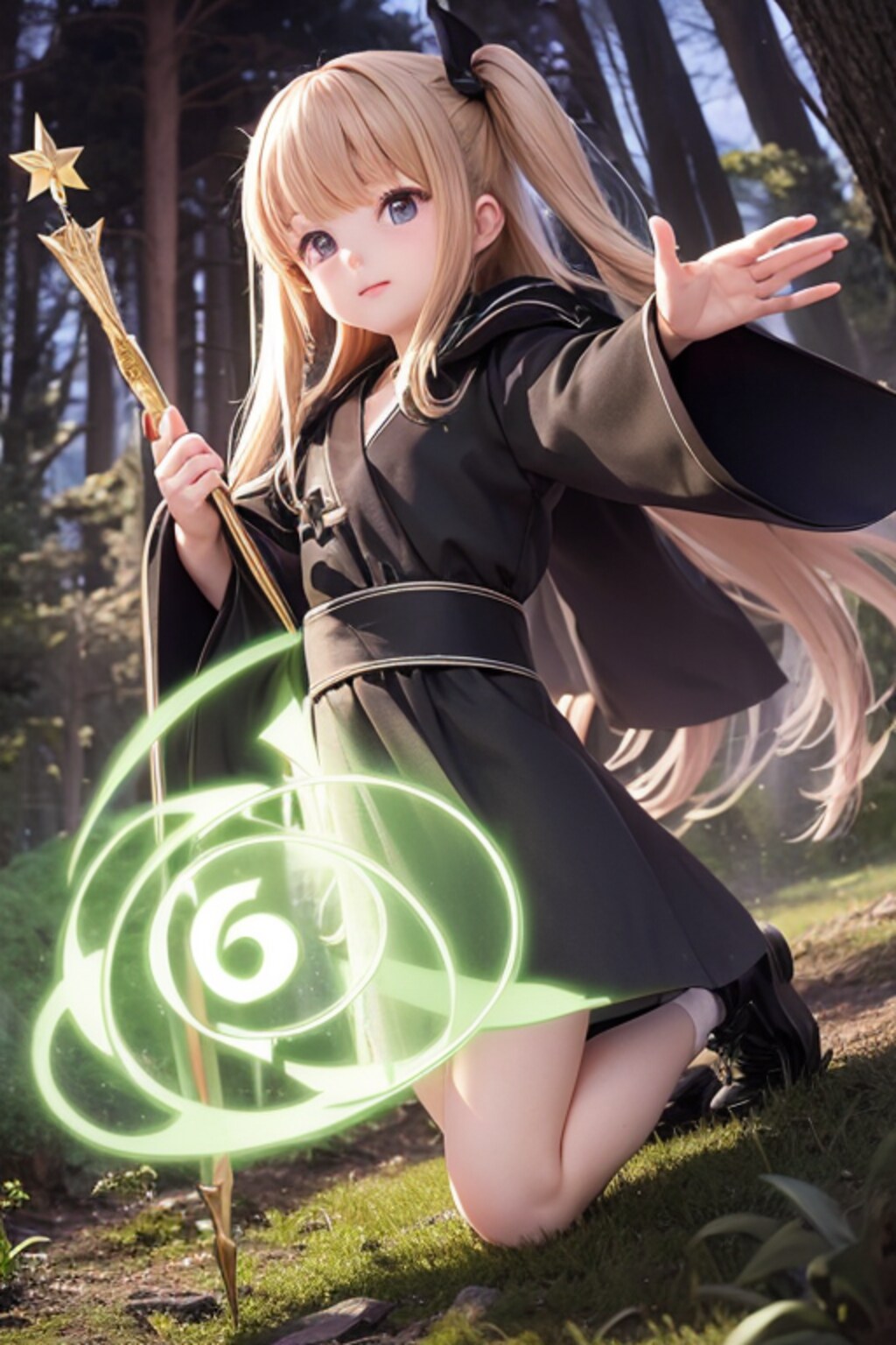 魔法使いの女の子