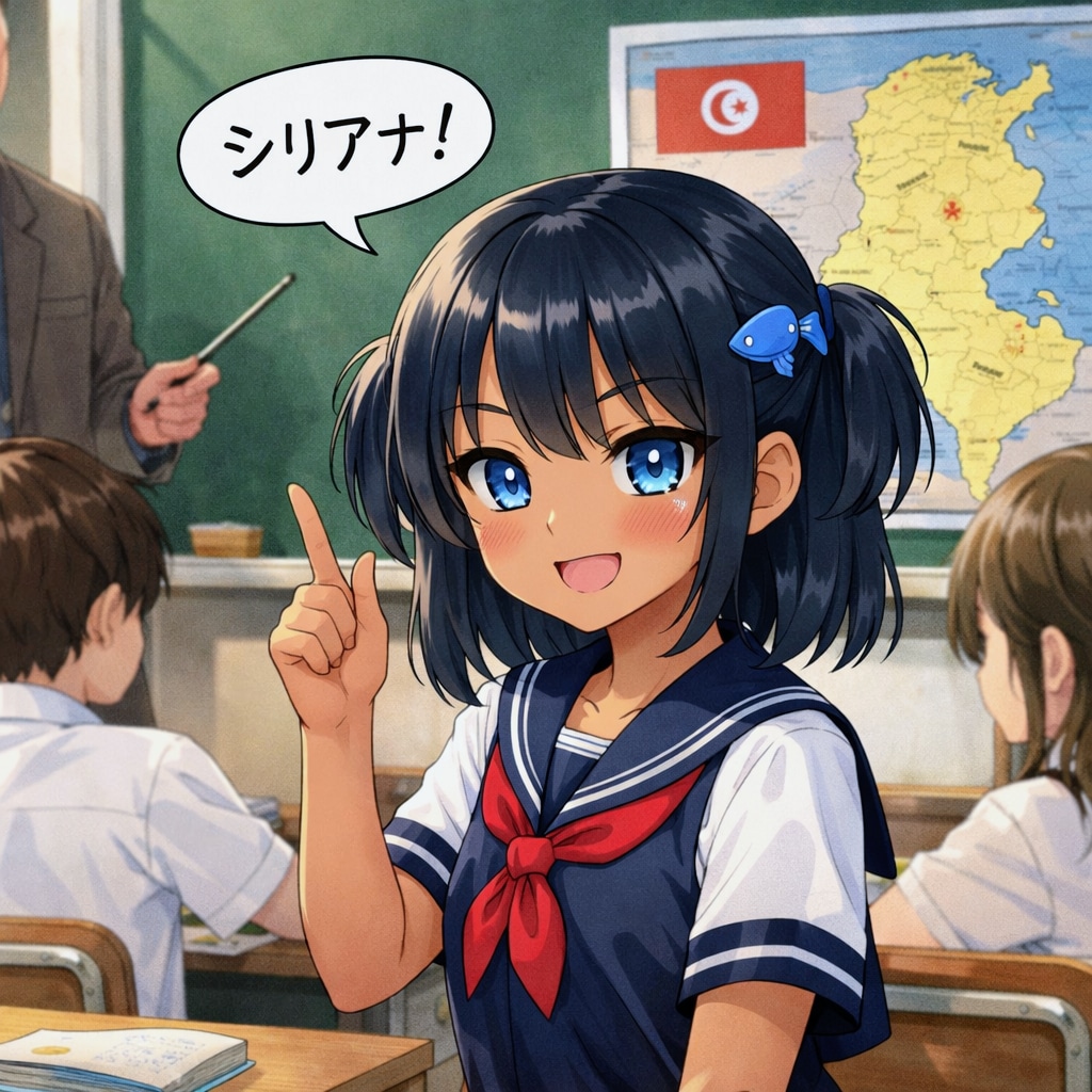 シリアナを見るこなつちゃん