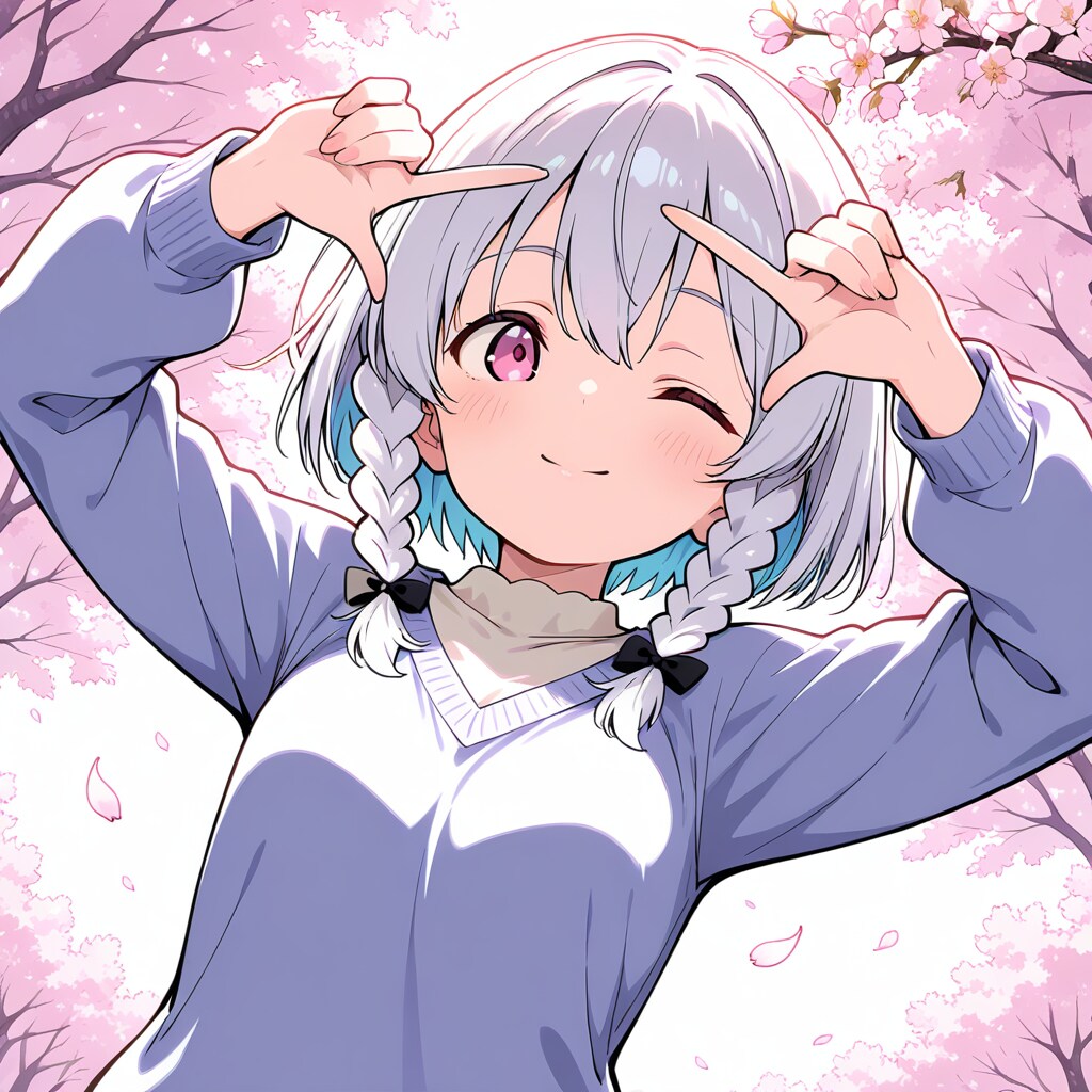 桜咲く