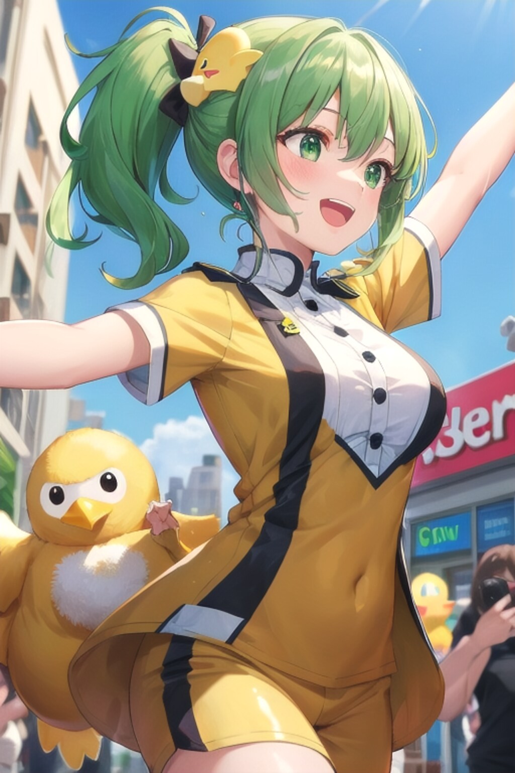 「ひよこのダンス、始まるよー！」