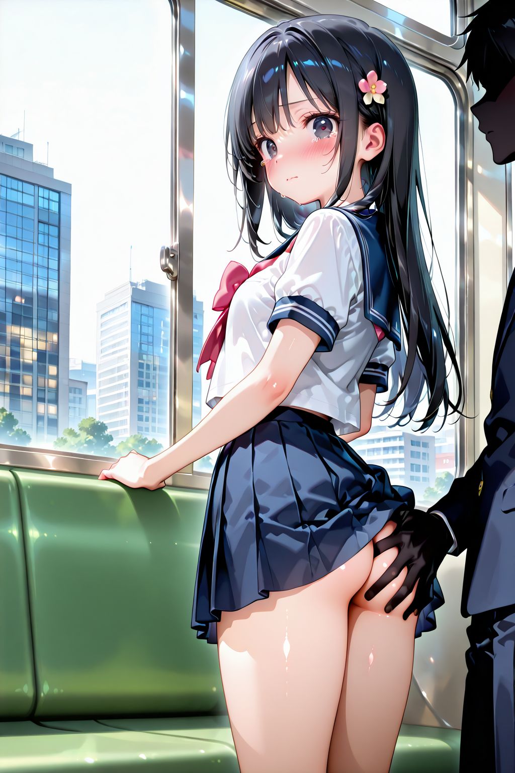 すべすべの感触