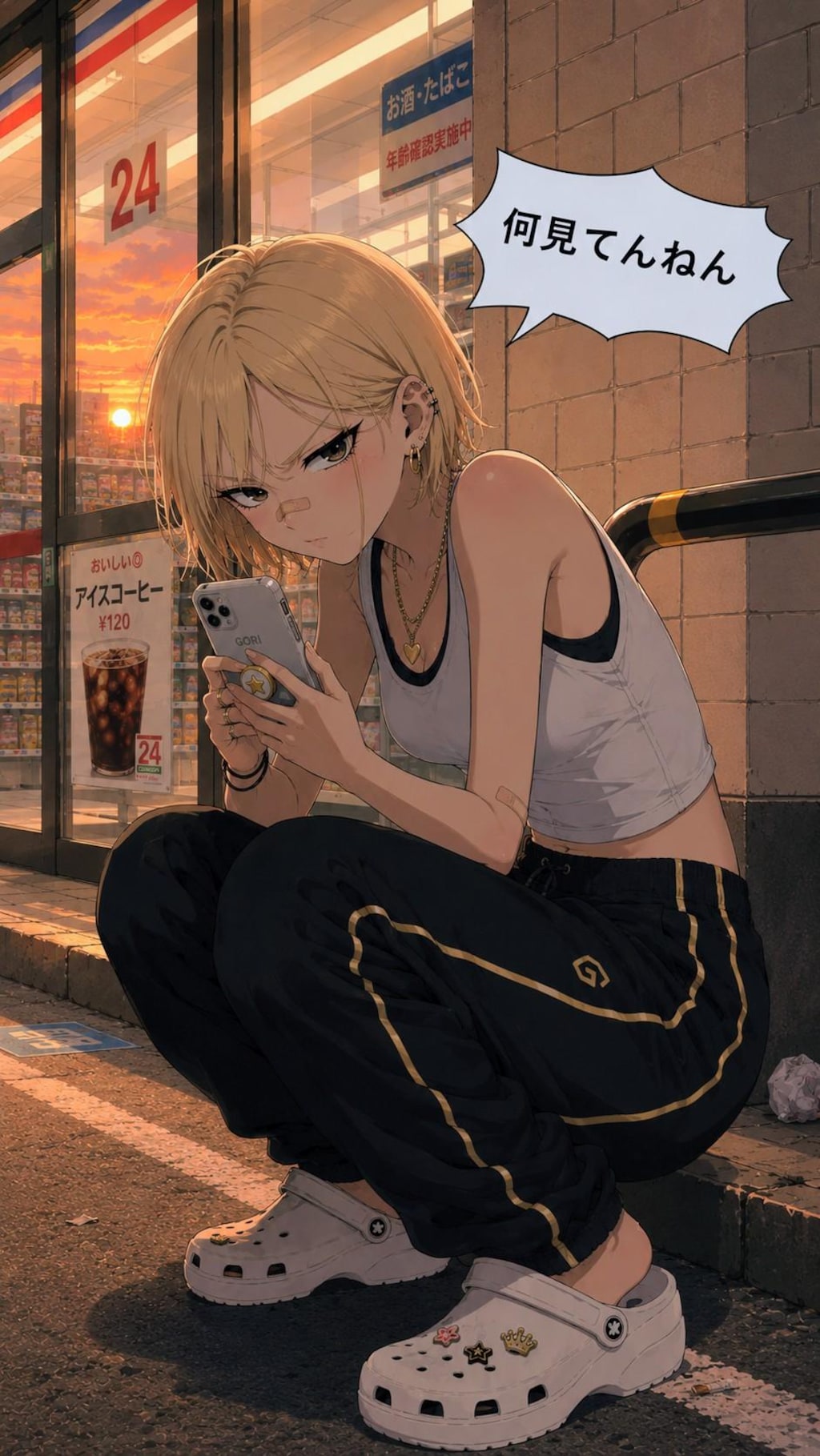 何見てんねん💢千鶴お姉やん✨