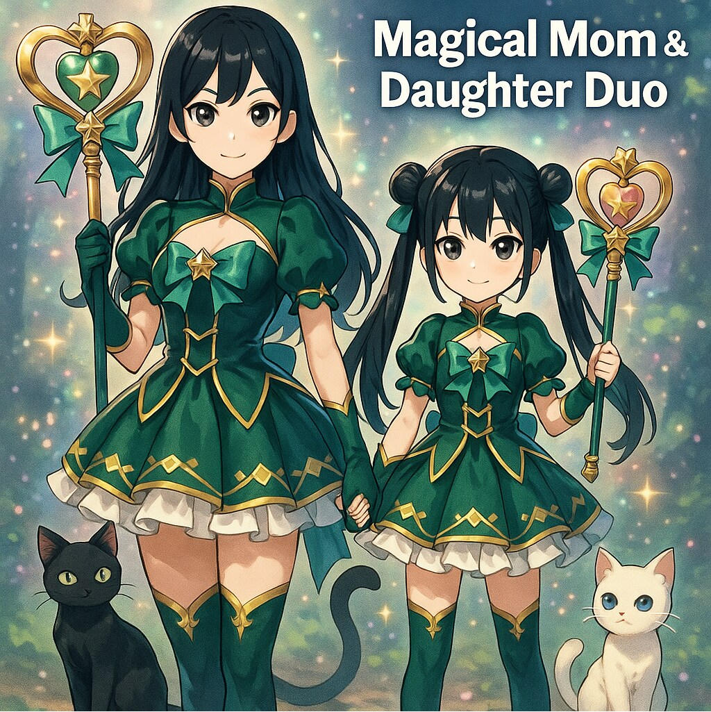 ママとわたしと、ネコと魔法