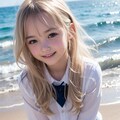 夏といえば海だよね！ 2枚目