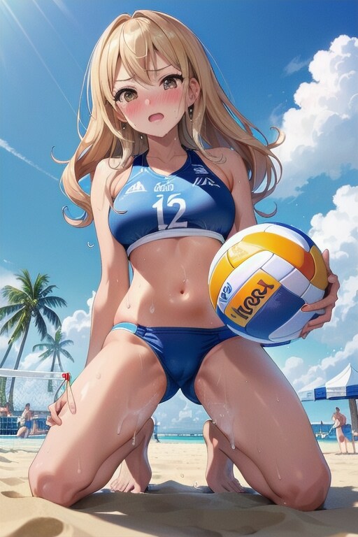 ギャルビーチバレー