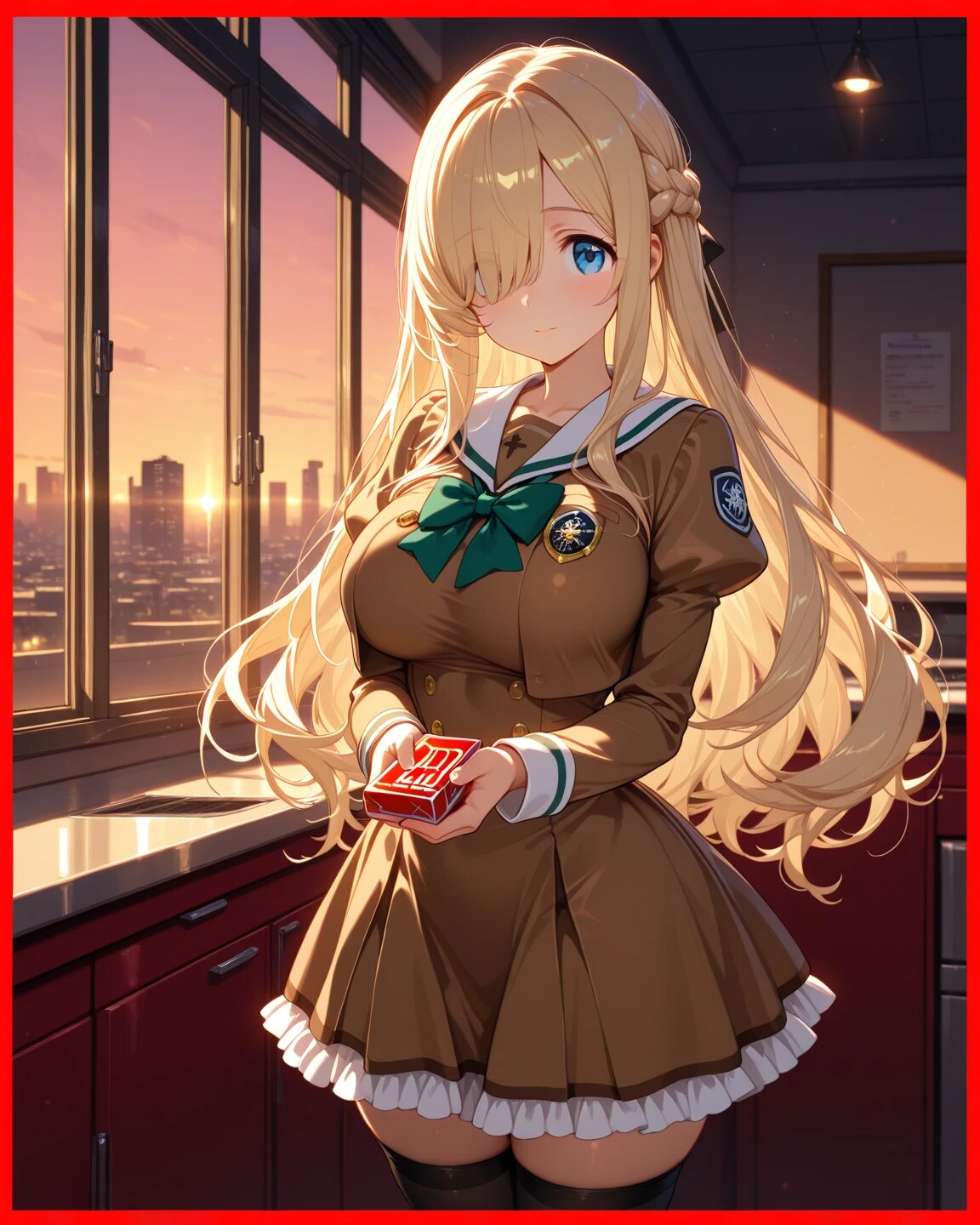お…贈り物です