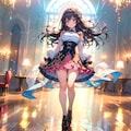 ピンクのフリル 2枚目