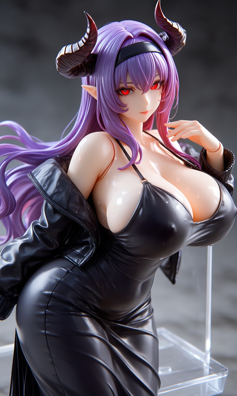 異世界制服少女達　魔王の娘　アクリルドールフィギュア