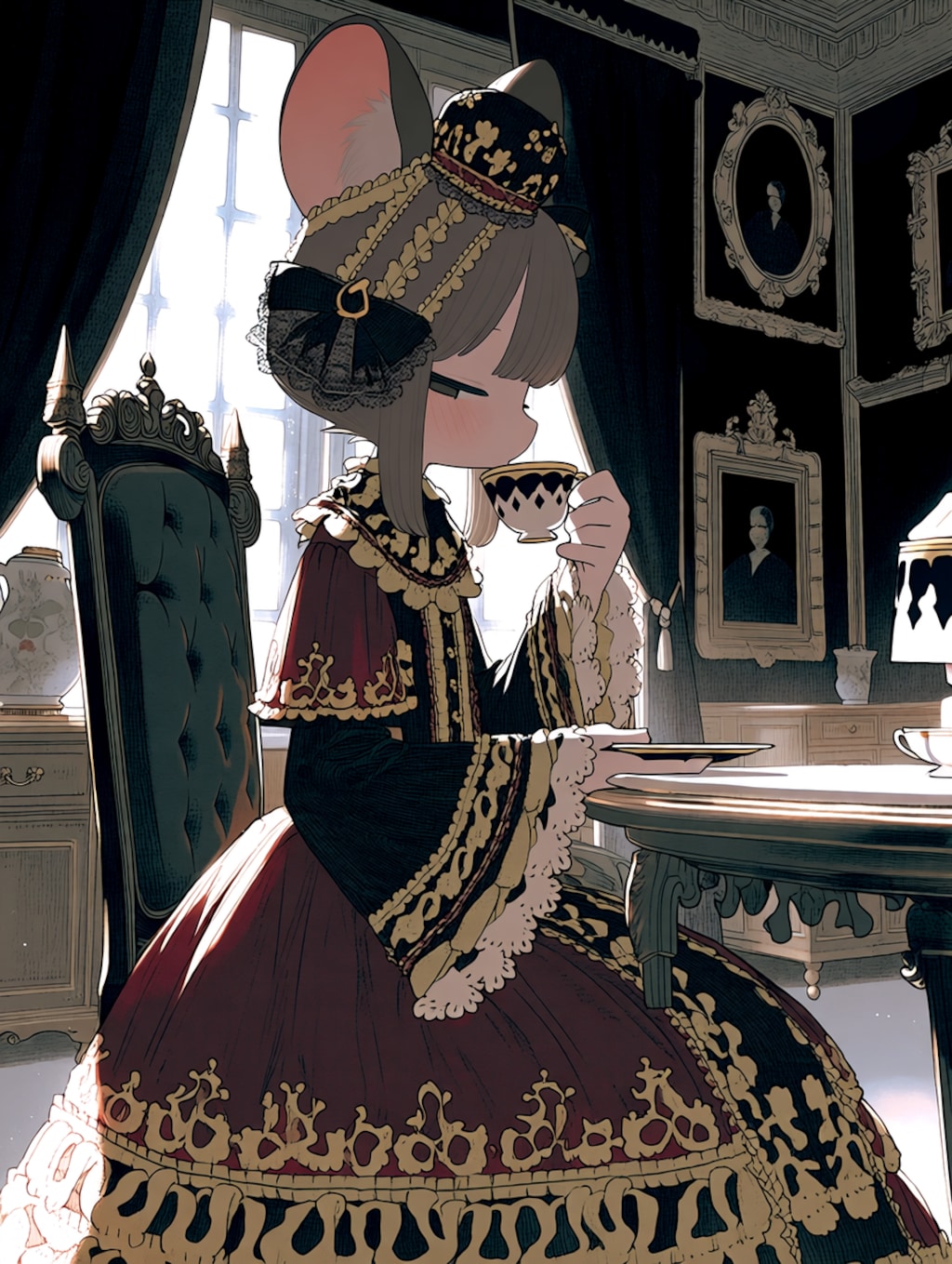 ゴシックねず耳