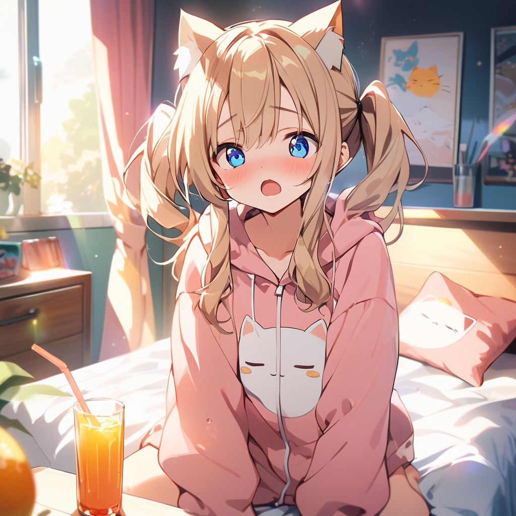 こるり「うおおお、何故このような寝起き写真が」まや「まあ、私もな、魔が差すときがある」