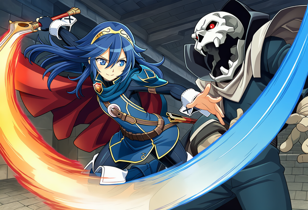 ファイヤーエンブレムのルキナ修正版