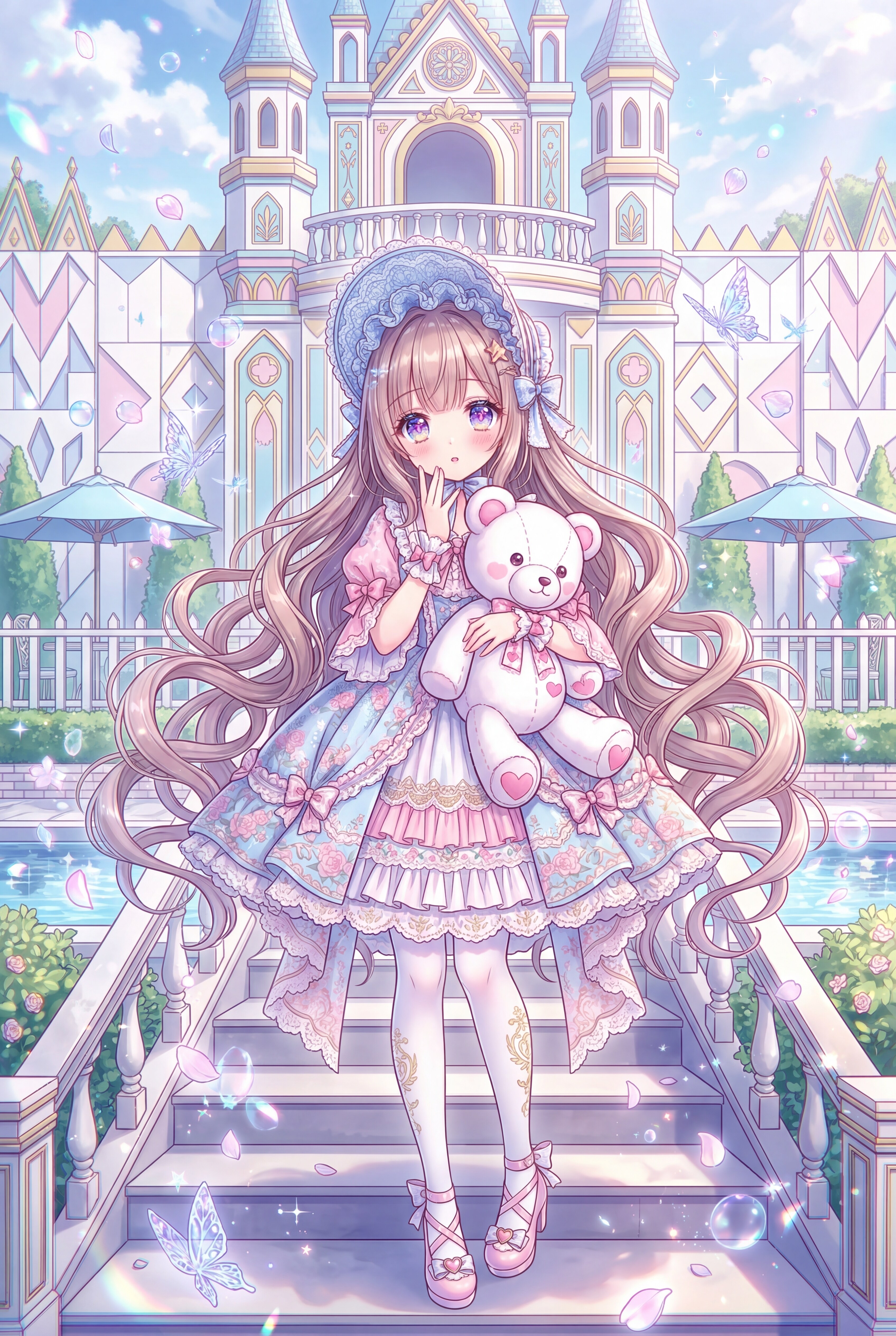 夢境の白金庭園 | の人気AIイラスト・グラビア