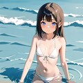 9月の水着少女達 9枚目
