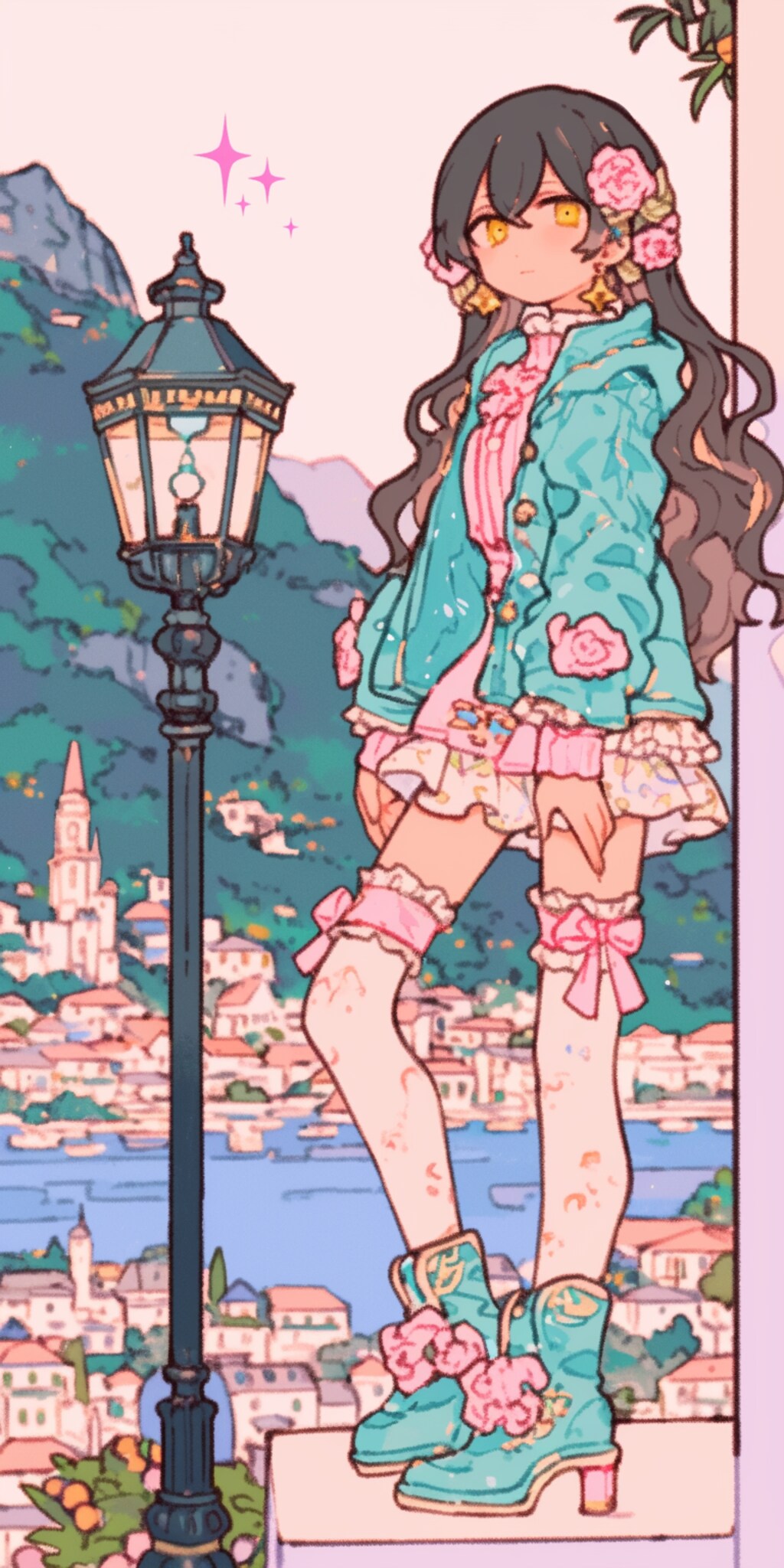 イタリアと少女たち