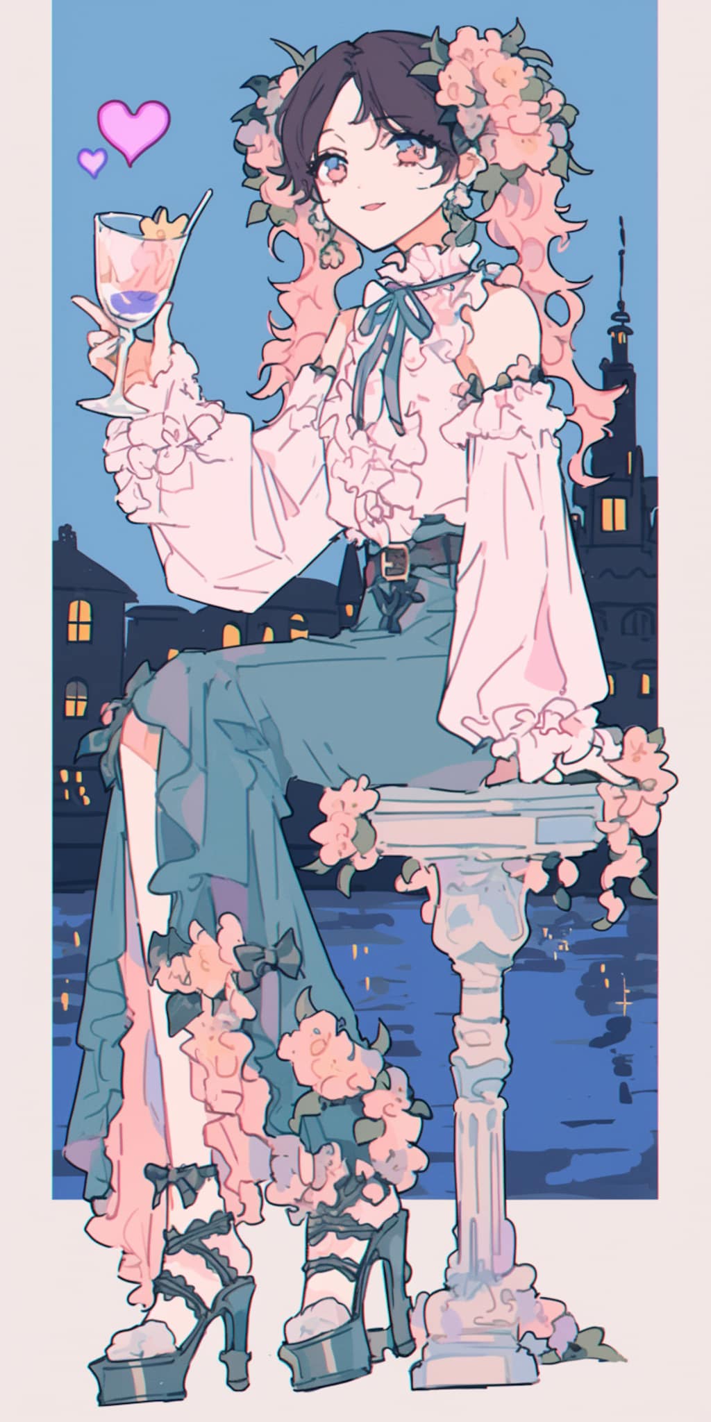 イタリアと少女たち