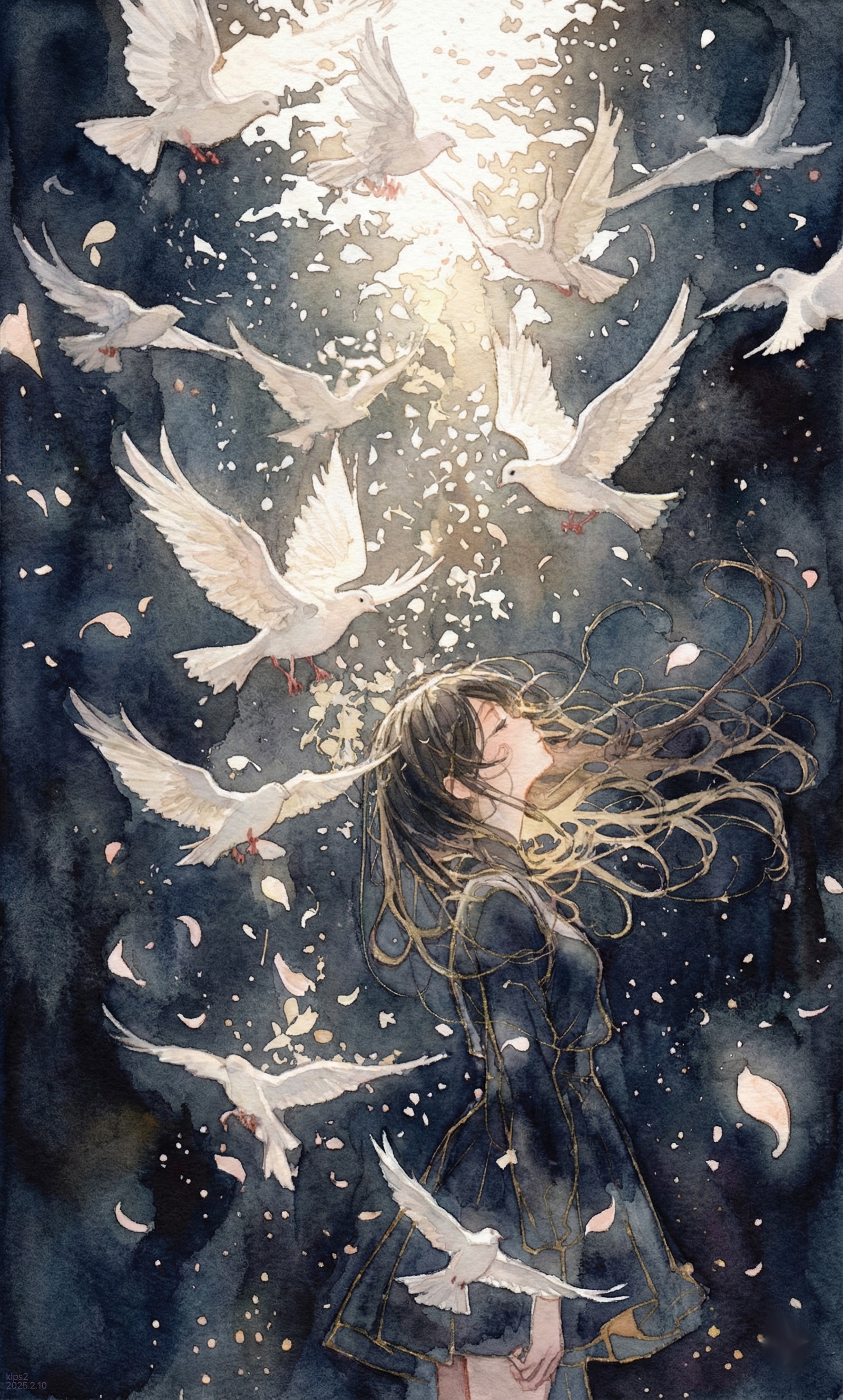 羽ばたき 2 | の人気AIイラスト・グラビア