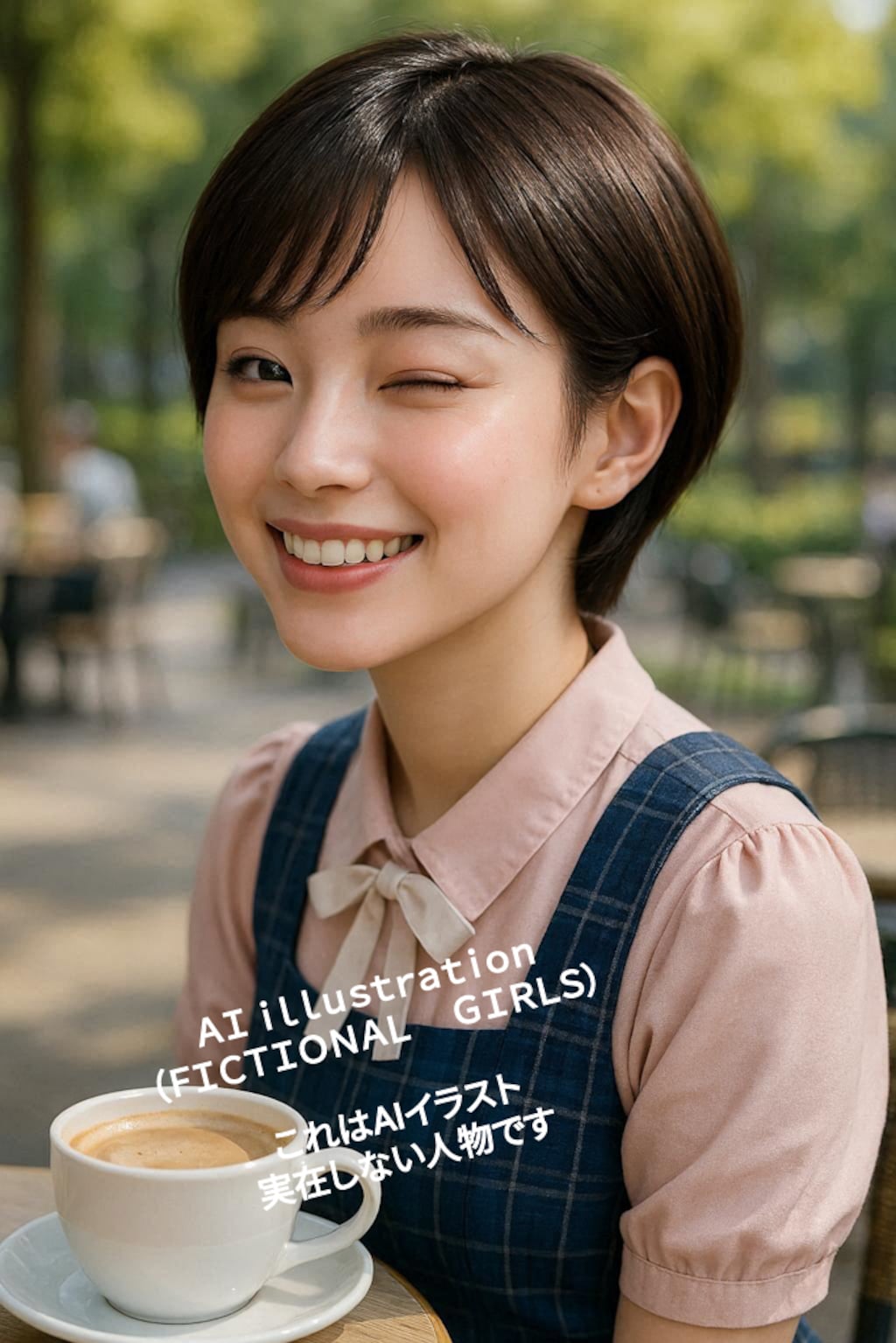 “初めてのバッサリ”から3日目の美少女