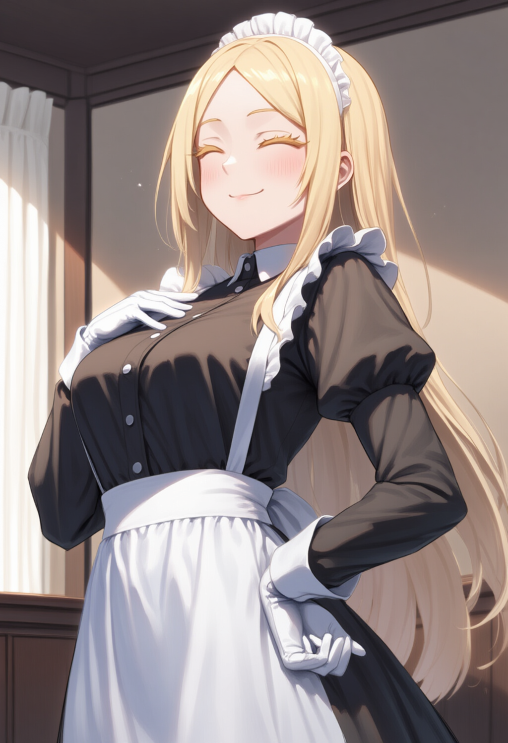 金髪どや顔メイドさんは仕事ができるようで全然できないポンコツさん